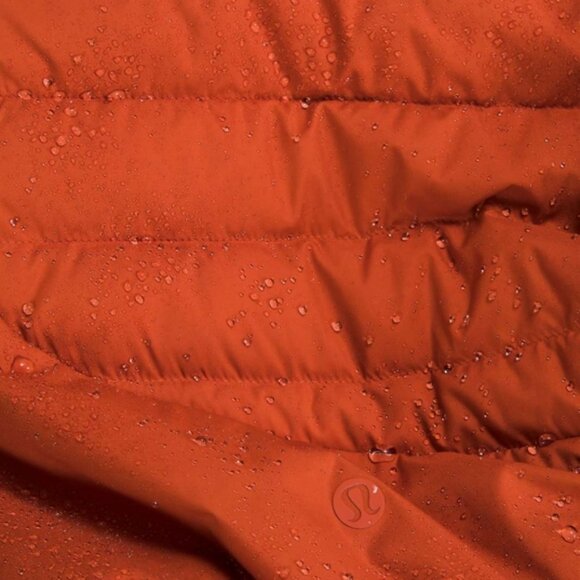 NWT Lululemon Lightweight Relaxed-Fit Down Jacket Canyon Orange - Picture 4 of 12